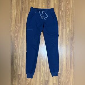 FIGS Zamora Navy cargo jogger scrub pants size XS/T.